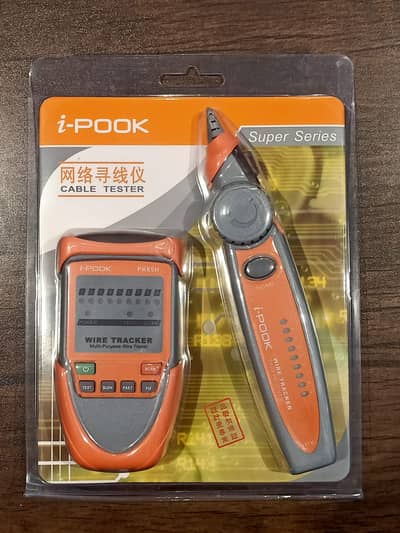 i-POOK Multi-Purpose Wire Tracker & Network Cable Tester Kit |
