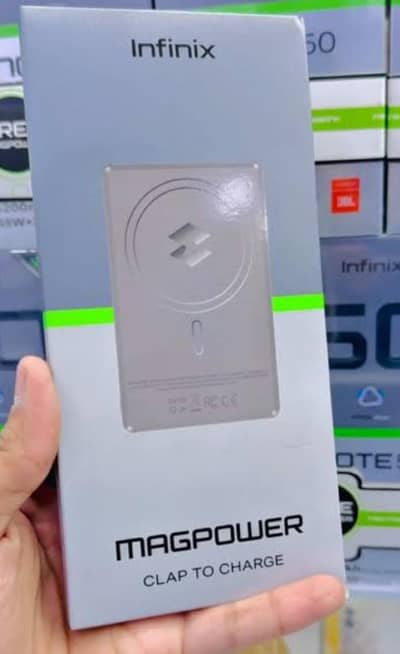 Infinix MagPower Magnetic Wireless Power Bank (Clap to Charge)