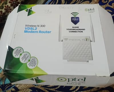 Wireless N300 VDSL2 Modem Router