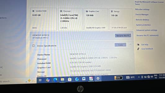 Hp leptop