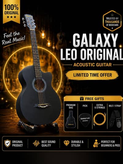 Galaxy Leo Original Acoustic Guitar