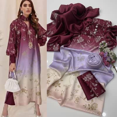 3 PCS SHAMOOZ SILK