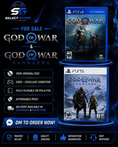 God of War 4/Ragnanork – Original Disc | Excellent Condition