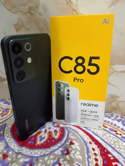 Realme C85 pro 8,256, 10 month warranty