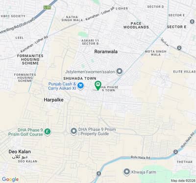 Plot No-1538 Block C - 5 Marla Plot On Top Location of Phase 9 Town DHA Lahore For Urgent Sale