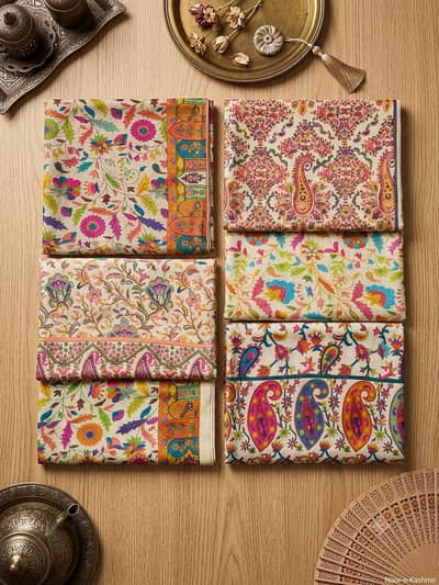 Digital printed shwls  pashmina