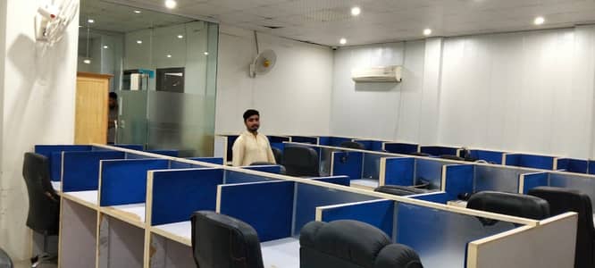 Best Deal 3000 Sqft Fully Furnished Office Real Pictures With Ad Main Boulevard Gulberg