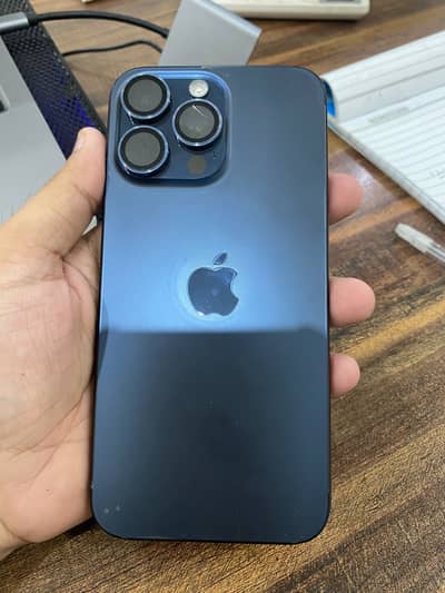 Apple iPhone 15 Pro Max JV 256GB Blue 10/10 Condition