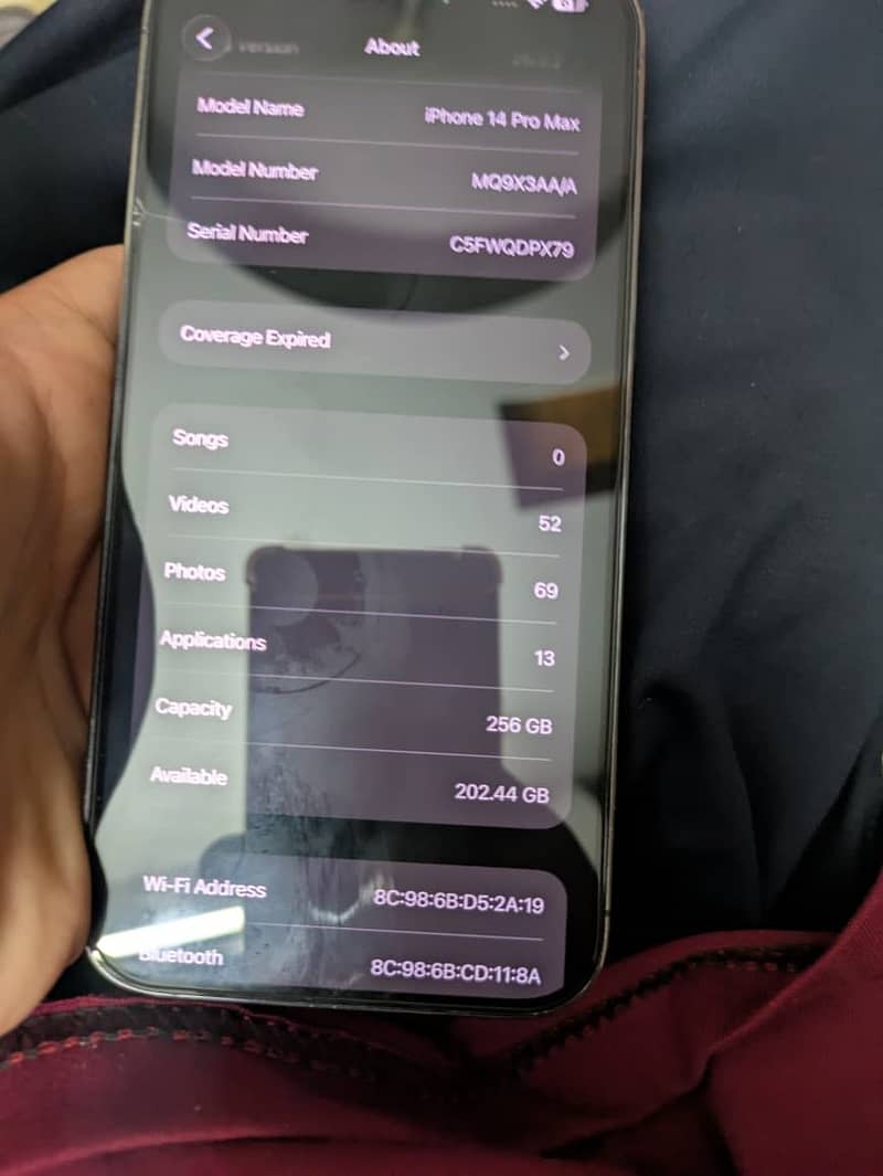 Iphone 14 pro max 8