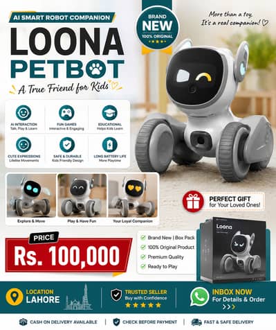 Loona Petbot for Kids – AI Smart Robot 
