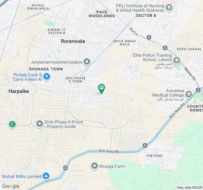 Plot No-1100 Block D - 10 Marla Plot On Top Location of Phase 9 Town DHA Lahore For Urgent Sale