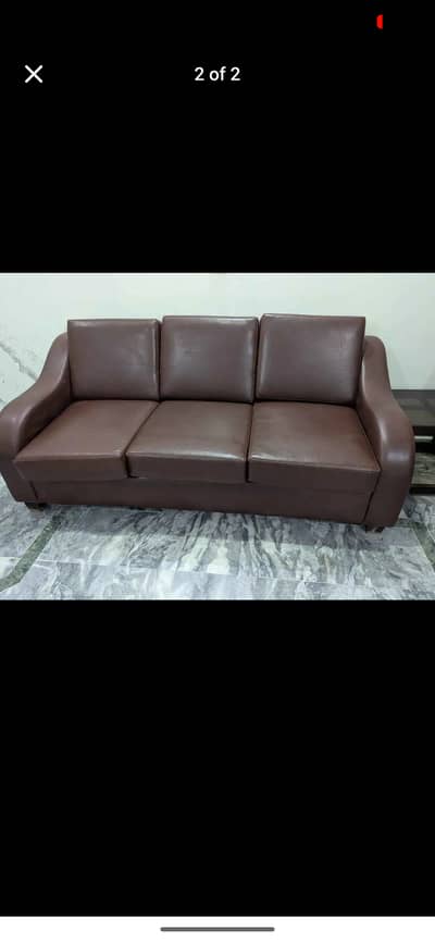 Leather sofas