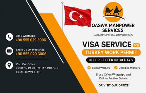 Turkey work visa