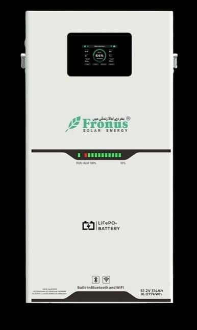 Fronus Platinum Series 51.2V 300AH 15Kwh Lithium Ion Battery
