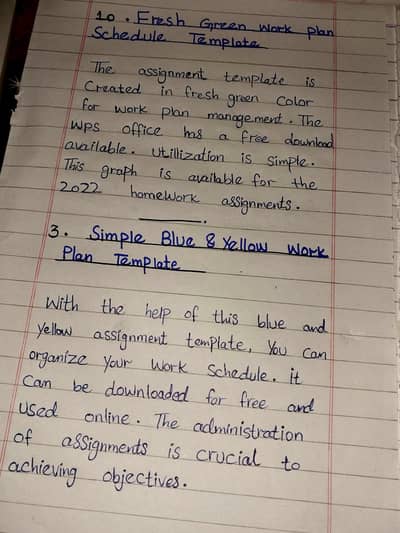 English Assignment writing Neat Handwriting 300 PKR/page