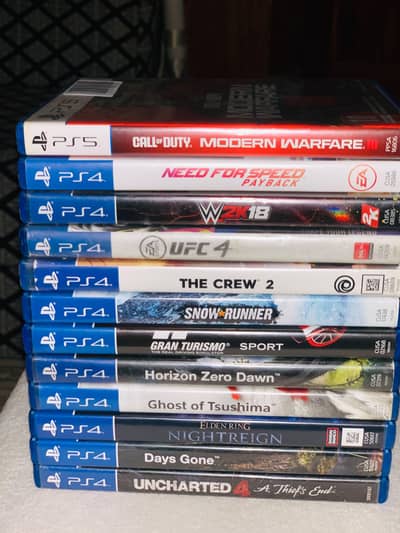 PS4 PS5 cds available in good price