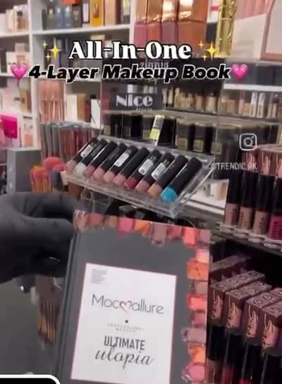 All-in-one 4 layer Makeup Book palette