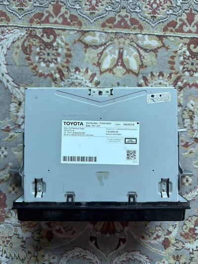Toyota Yaris Genuine Infotainment system