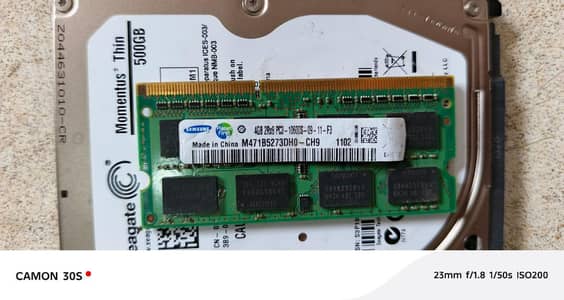 4gb ram + 500 hard drive