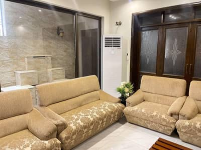 Premium Wooden Sofa Set (11 Seater) – Classy Design | Barely Used