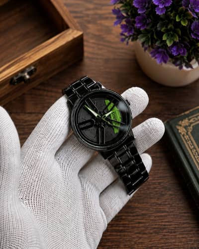 Alloy rim watch