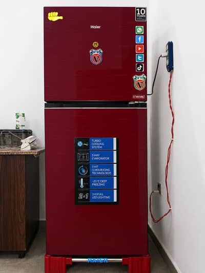 Haier Turbo cooling refrigerator Excellent condition Full working