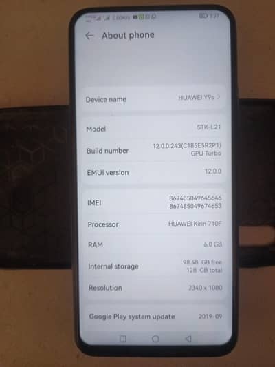 Huawei Y9s