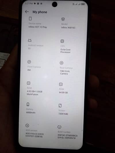 Infinix Hot 12 Play