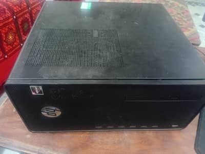 Ryzen 5 3350 G HP 295 G6 Microtower PC & Dell UltraSharp U2414H