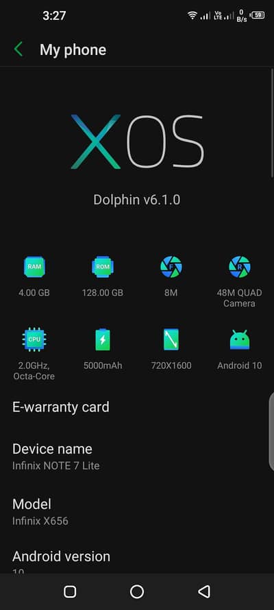 Infinix Note 7 Lite