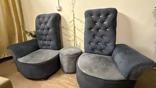 2 sofa 1 Stol