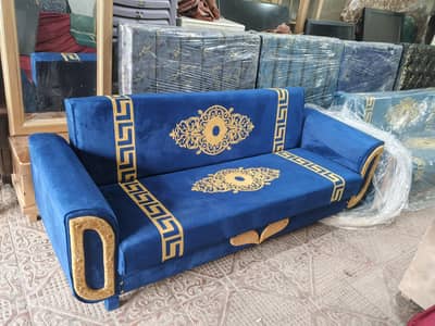 Sofa Cum Bed. Wooden.