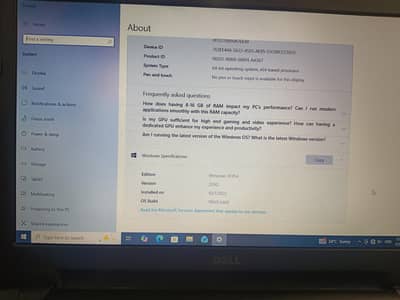 Dell core i5 4 jenraction