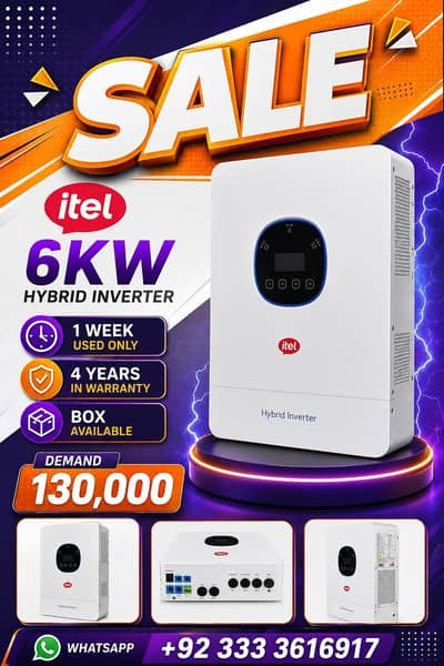 Itel 6kw solar inverter
