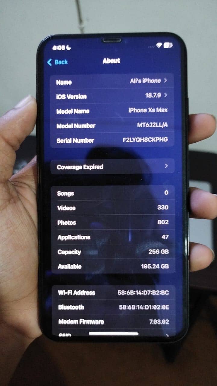 iPhone XS Max 4