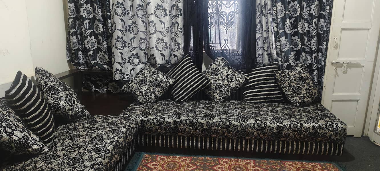 L SHAPED SOFA 1
