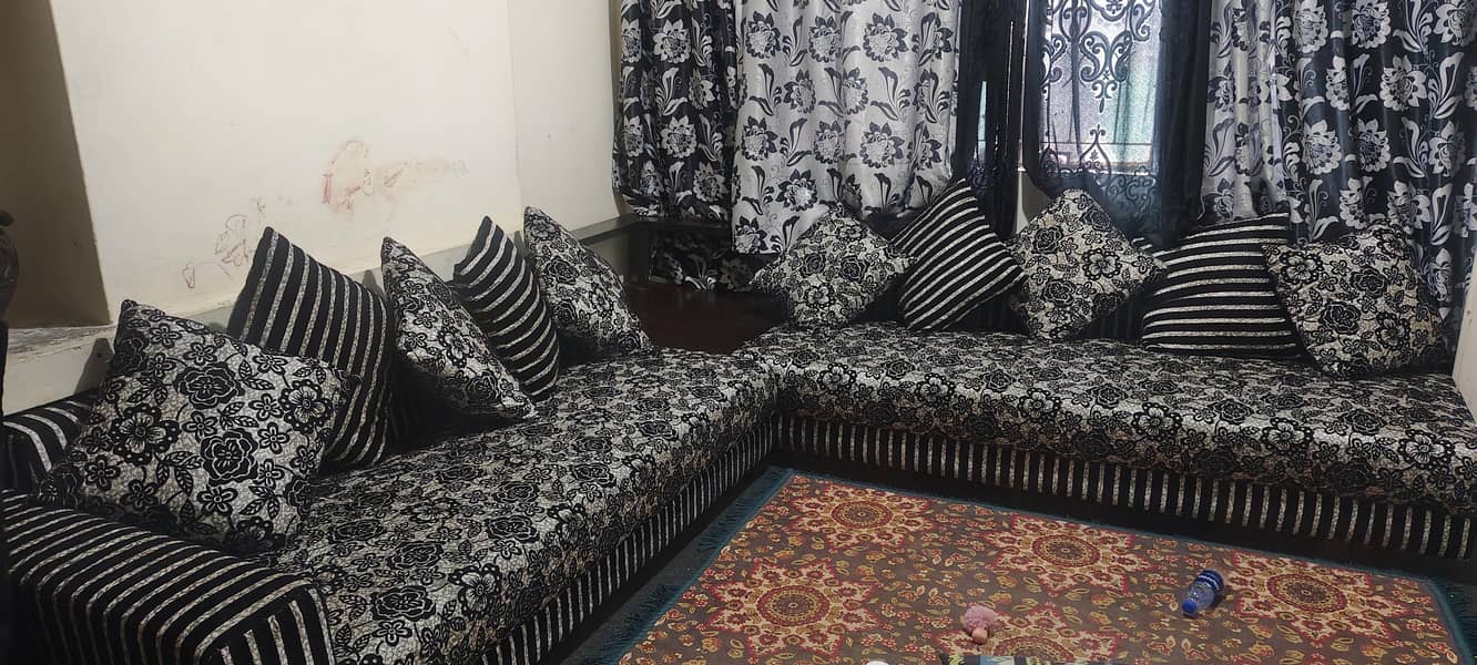 L SHAPED SOFA 2