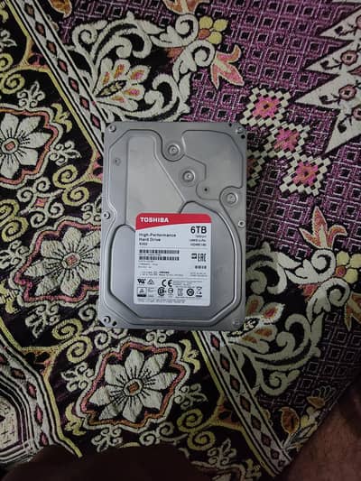 Toshiba 6tb hdd 83 health no open
