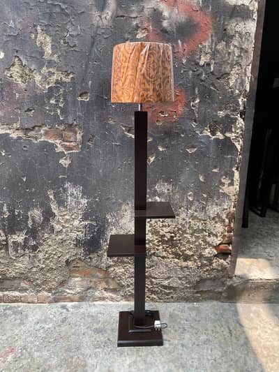 Modern Side Shelf floor lamp