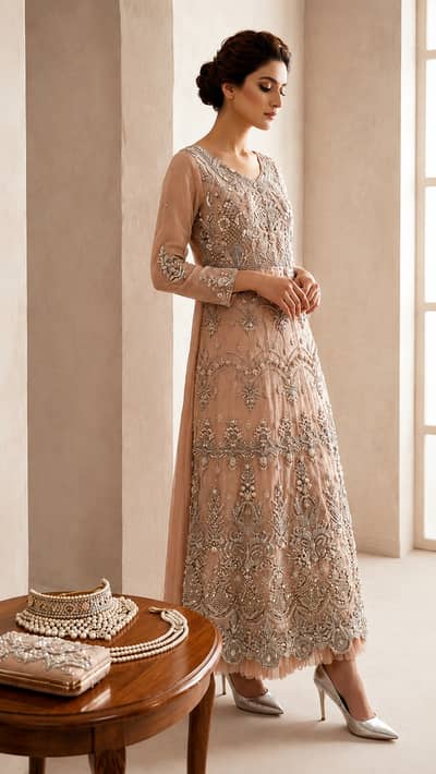 Designer Maria. B |Bridal Dress|Bridal Maxi|Wedding Dress