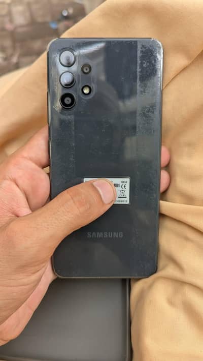 Samsung A32 128GB Official PTA | Complete Box + Charger .