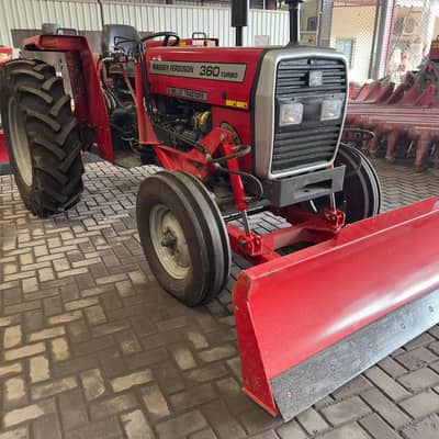 brand new MF 360 2021 model with front and rear blade