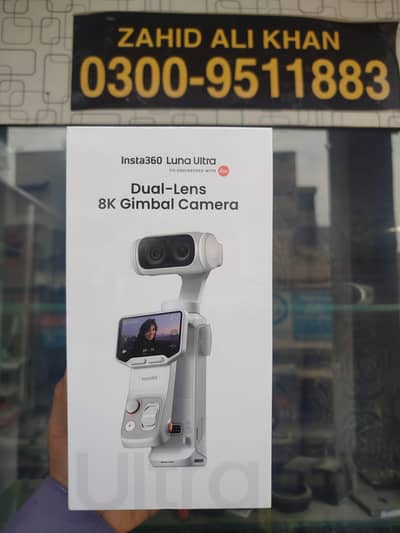 insta 360 Luna ultra white  edition
