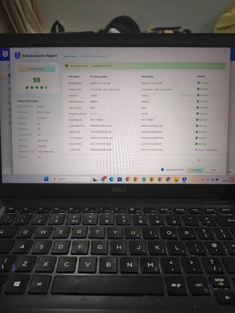 iPad pro m2 chip 5