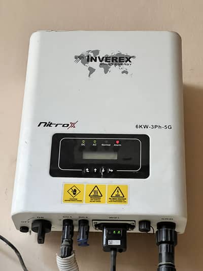 Nitrox IP66 Solar Inverter 6kW – Excellent Condition | 3 Years War