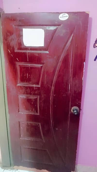 Platinum Solid Wooden Main Door