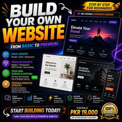 Create your own professional buissness website