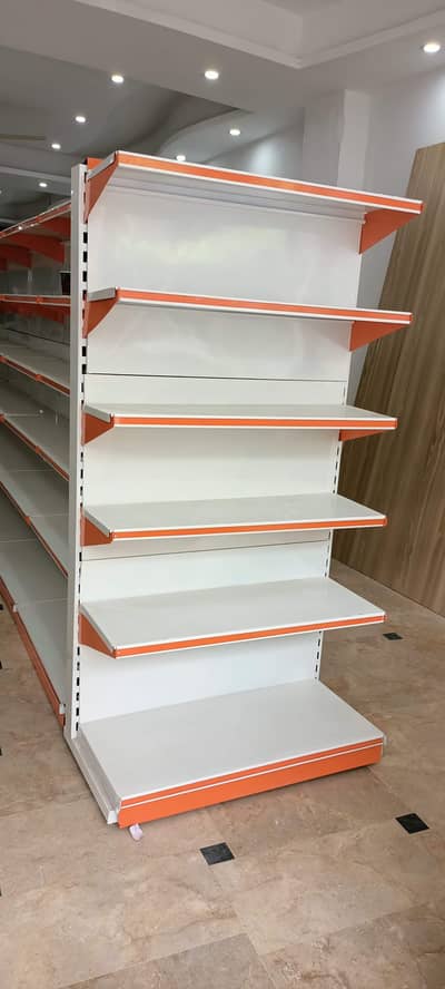 super store racks cash counter double side racks available