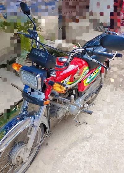 Honda CD 70 Model 23 Islamabad Registered