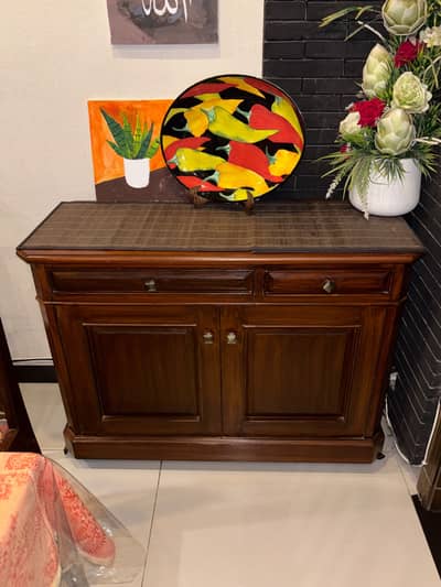 Solid Wood Sideboard / Cabinet (Almari